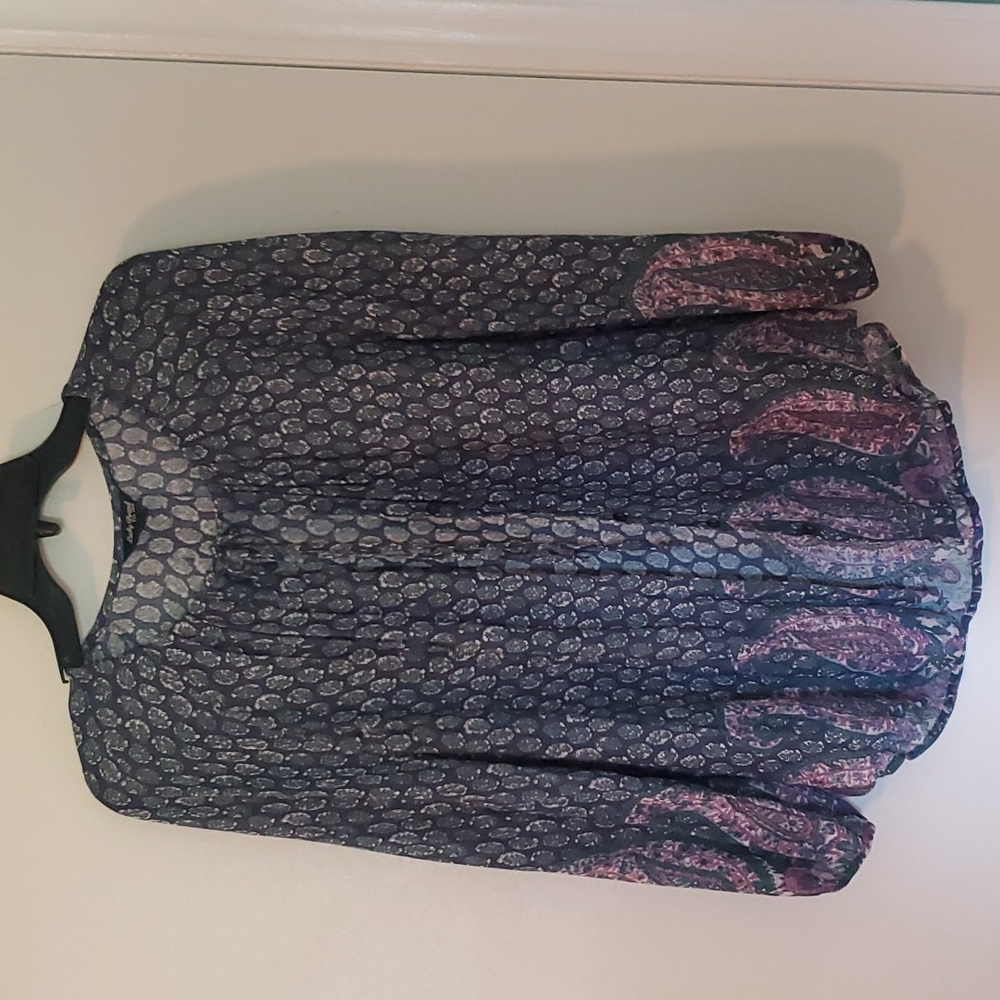 Lucky Brand blouse cover up